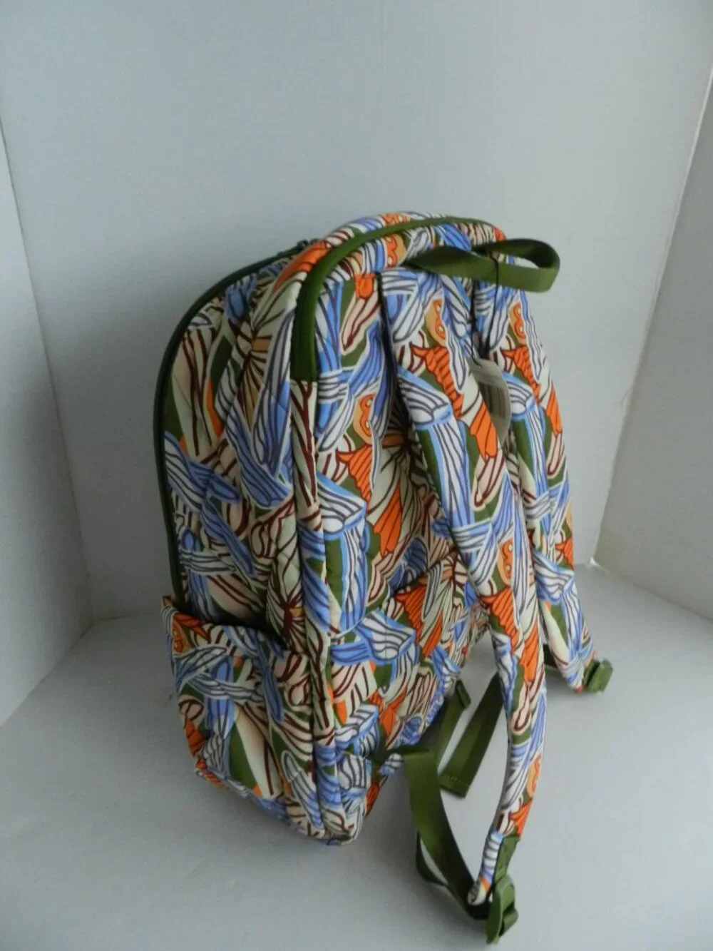 Vera Bradley Ultralight Essential LARGE Backpack Laptop Bag in Dragon Fly